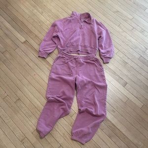 Abercrombie essential oversized Sunday sweatpants